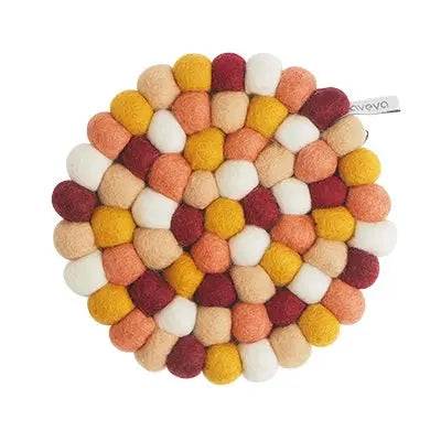 Dessous de plat en feutre multicolore - BY ARTINE Aveva