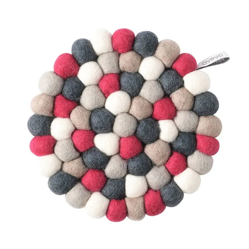 Dessous de plat en feutre multicolore - BY ARTINE Aveva