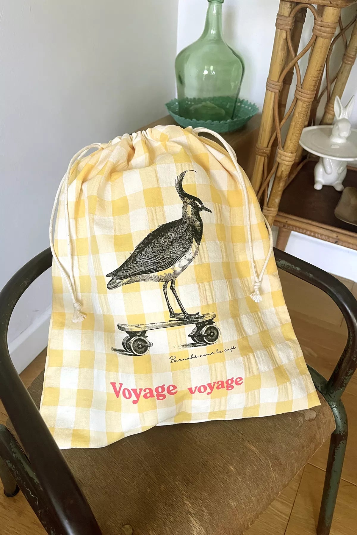 Pochon de rangement - Voyage Barnabé aime le café