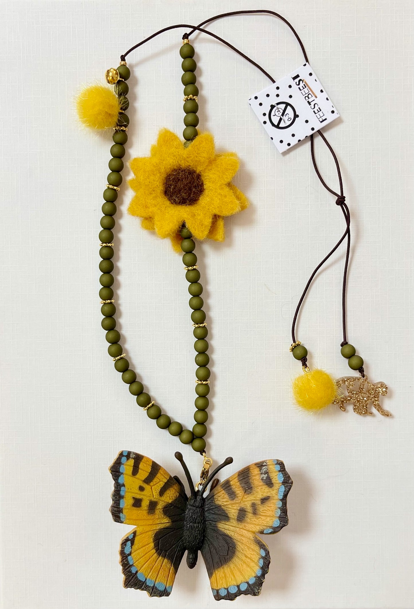 Collier enfant "les animaux trop beaux"