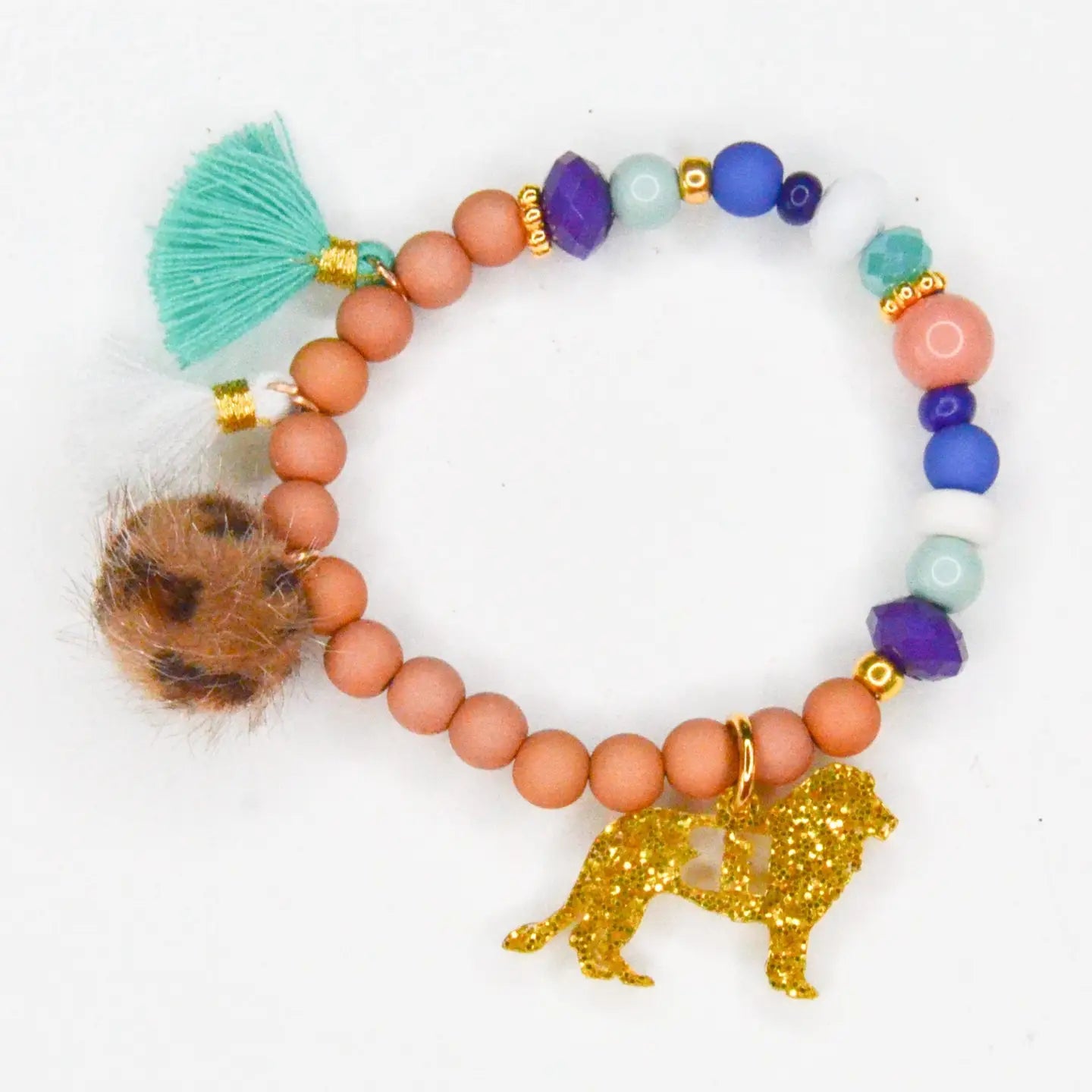Bracelet enfant "les animaux paillettes"