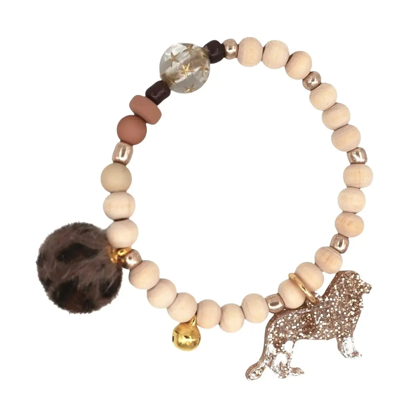 Bracelet enfant "les animaux paillettes" Feestbeest kids