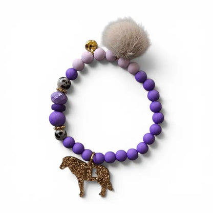Bracelet enfant "les animaux paillettes"