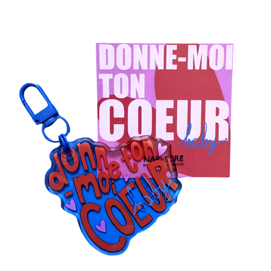 Porte-clés DONNE-MOI TON COEUR