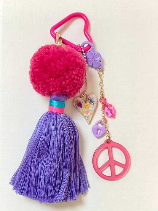 Bijou de sac - Big - pompon