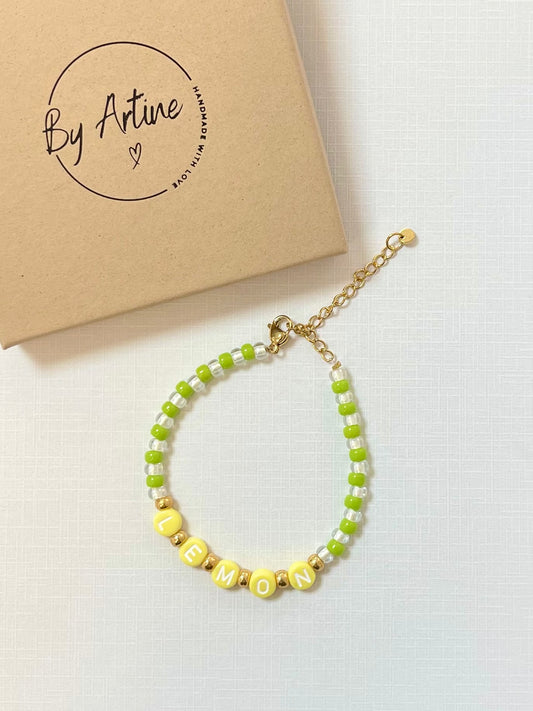 Bracelet LEMON pastel