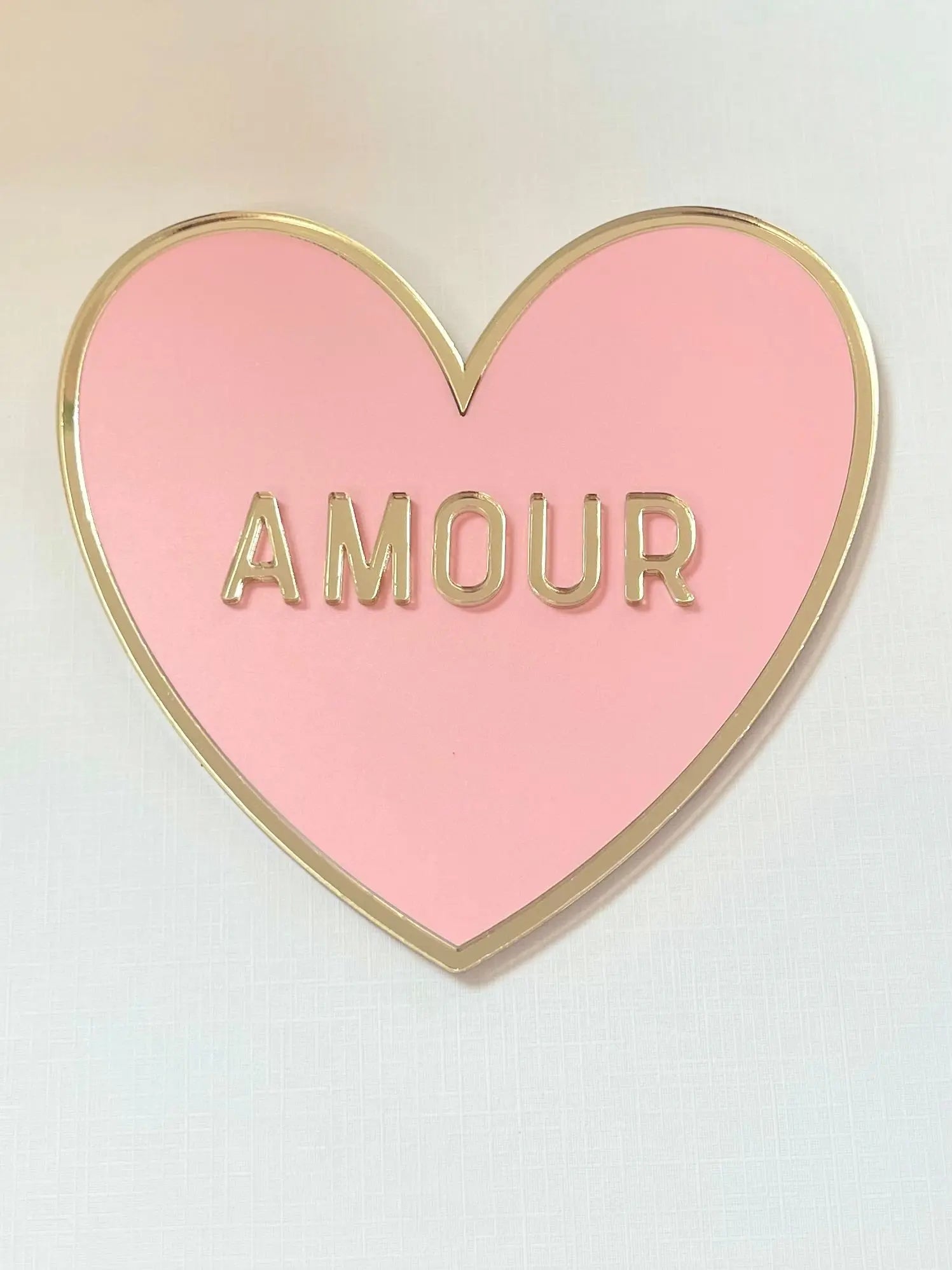 Bijou de mur AMOUR Print your love