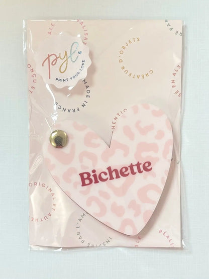 Miroir de poche BICHETTE - BY ARTINE - Print your love
