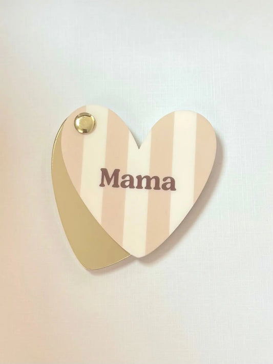 Miroir de poche MAMA - BY ARTINE - Print your love