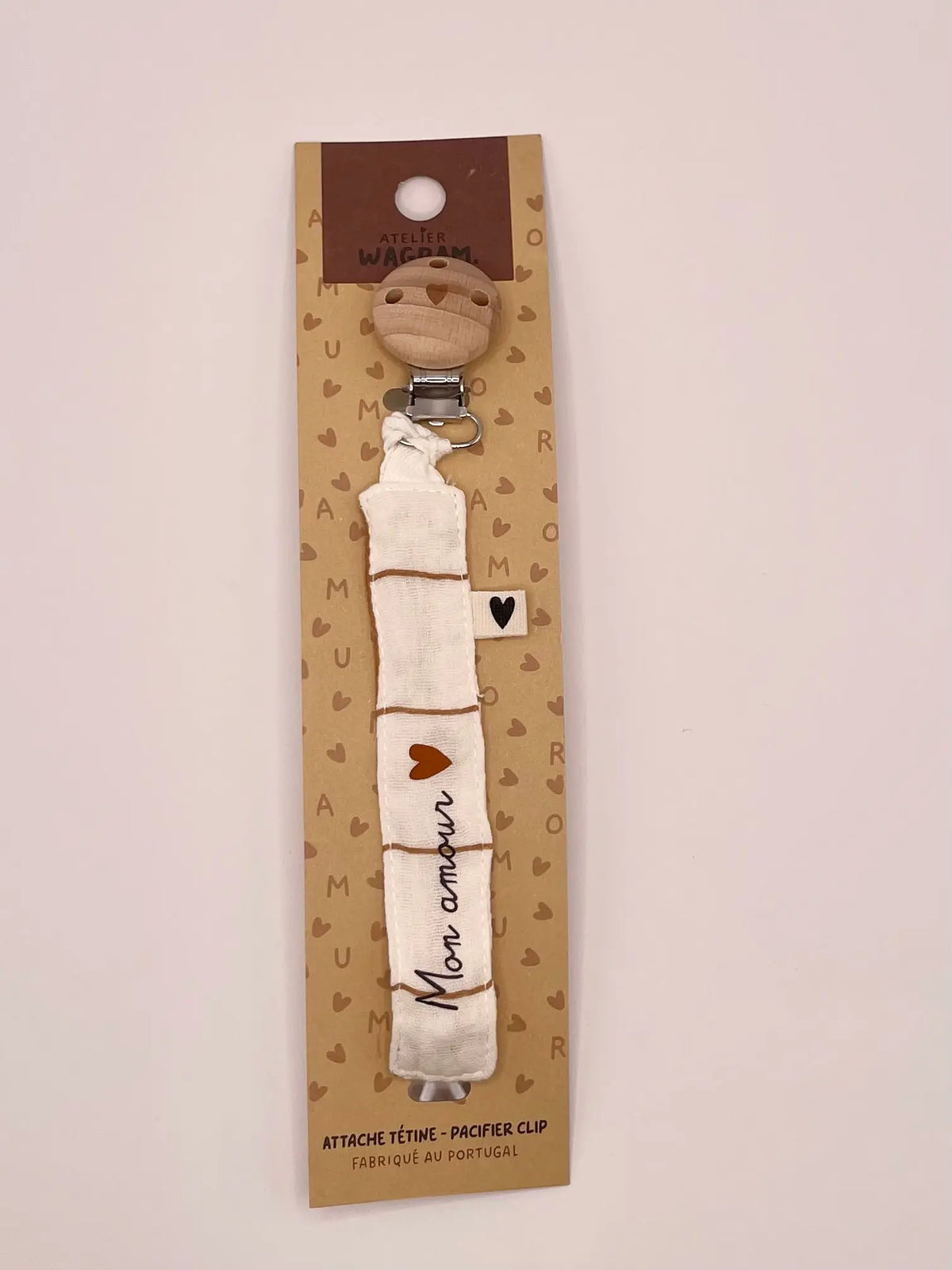 Attache tetine Atelier Wagram