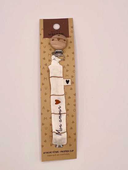 Attache tetine Atelier Wagram