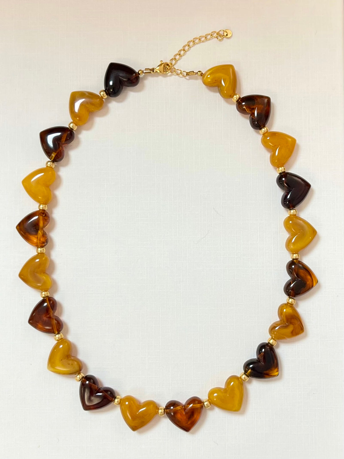 Collier coeurs SIENA