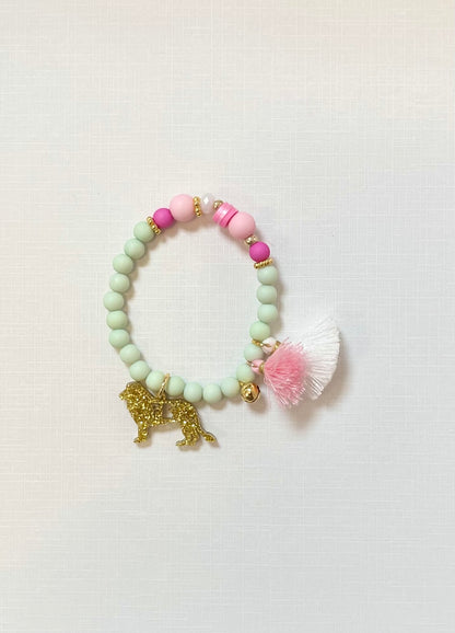 Bracelet enfant "les animaux paillettes"