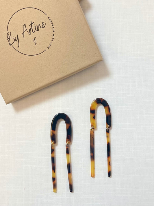 Boucles d'oreilles - Les écailles - baguettes