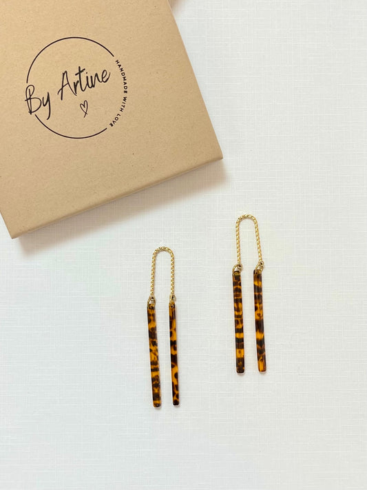 Boucles d'oreilles - Graou - baguettes