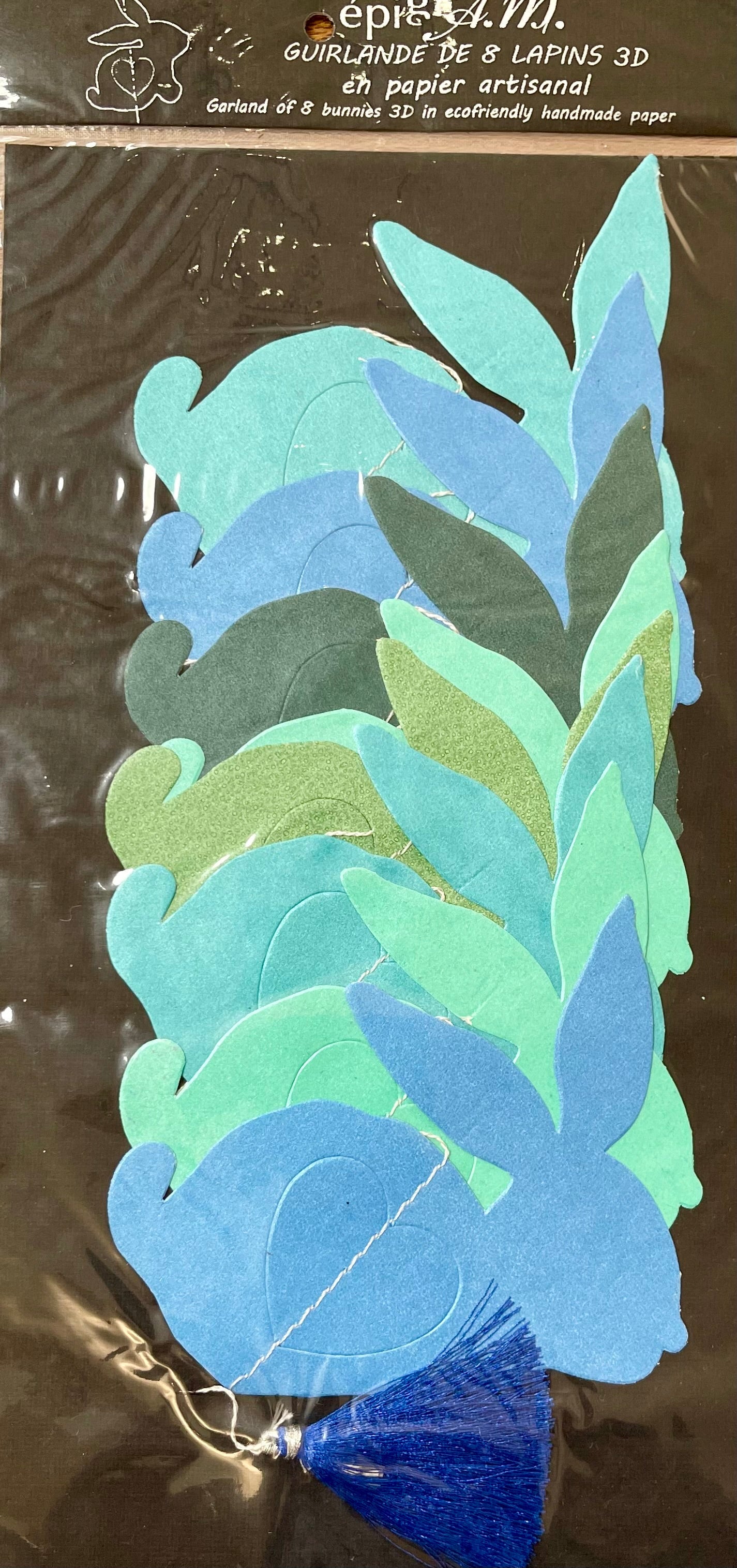 Guirlande lapins en papier Epigram
