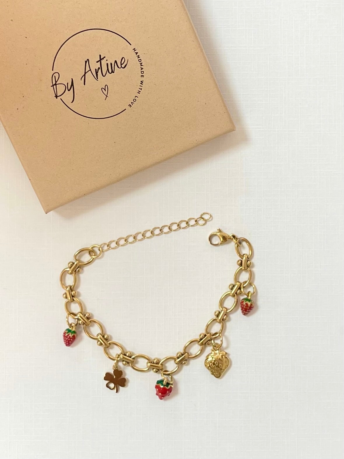 Bracelet - Le temps des fraises - full fraises BY ARTINE
