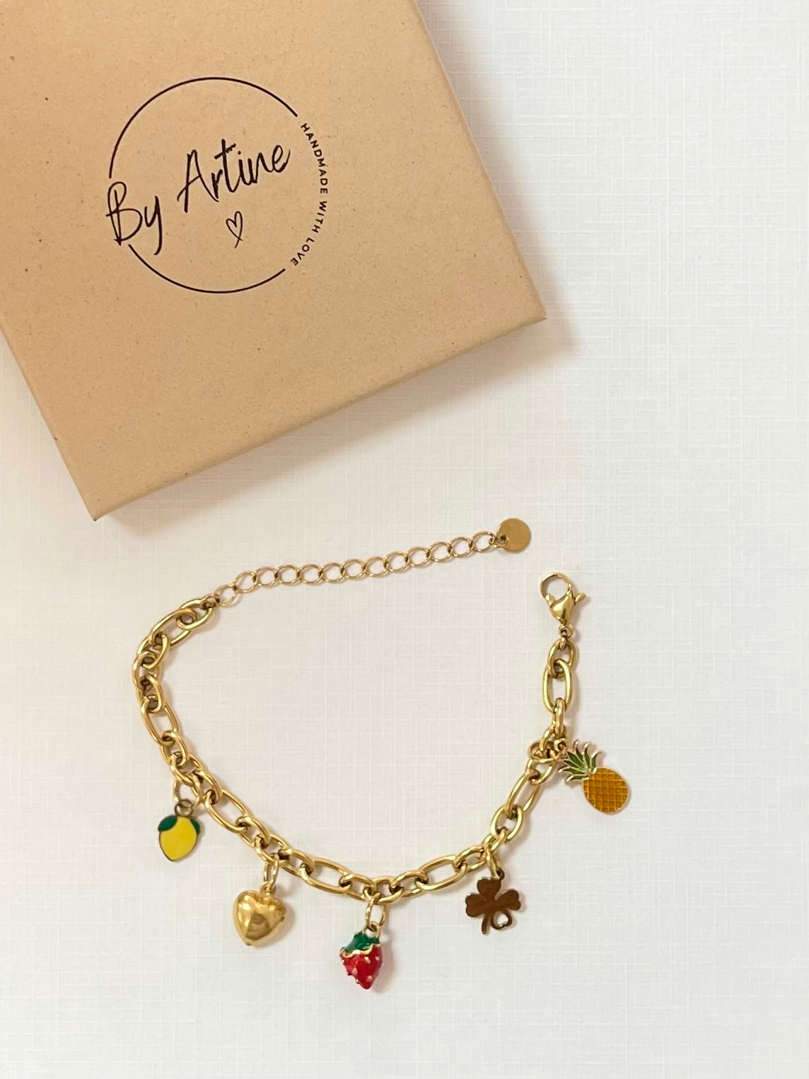 Bracelet - Le temps des fraises - modèle 2 BY ARTINE