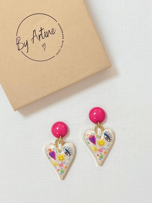 Boucles d'oreilles - Good vibes BY ARTINE