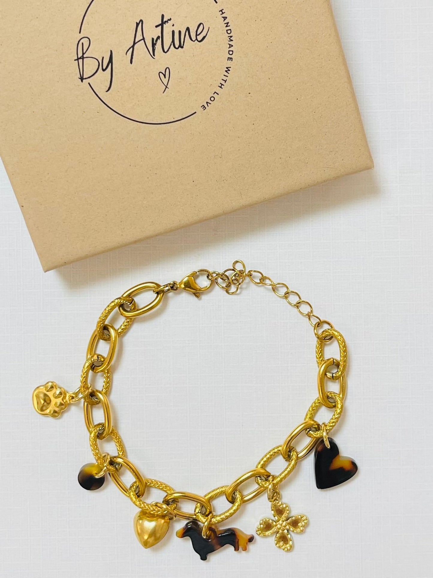 Bracelet - Les écailles - teckel BY ARTINE