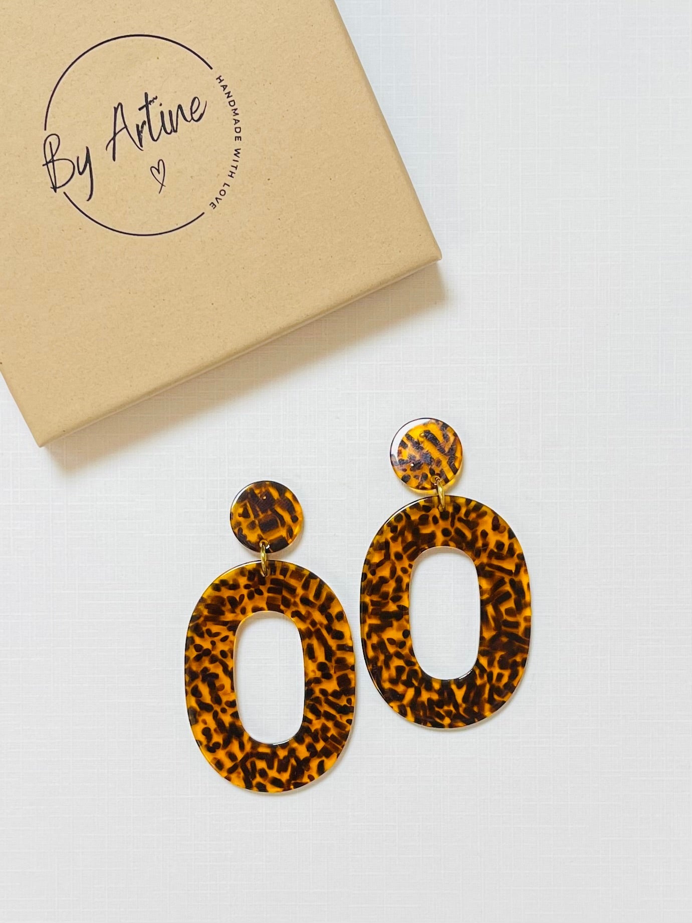 Boucles d'oreilles - Graou - ovales BY ARTINE