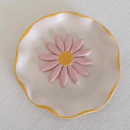 Porte-savon céramique - fleur Pipa and happy