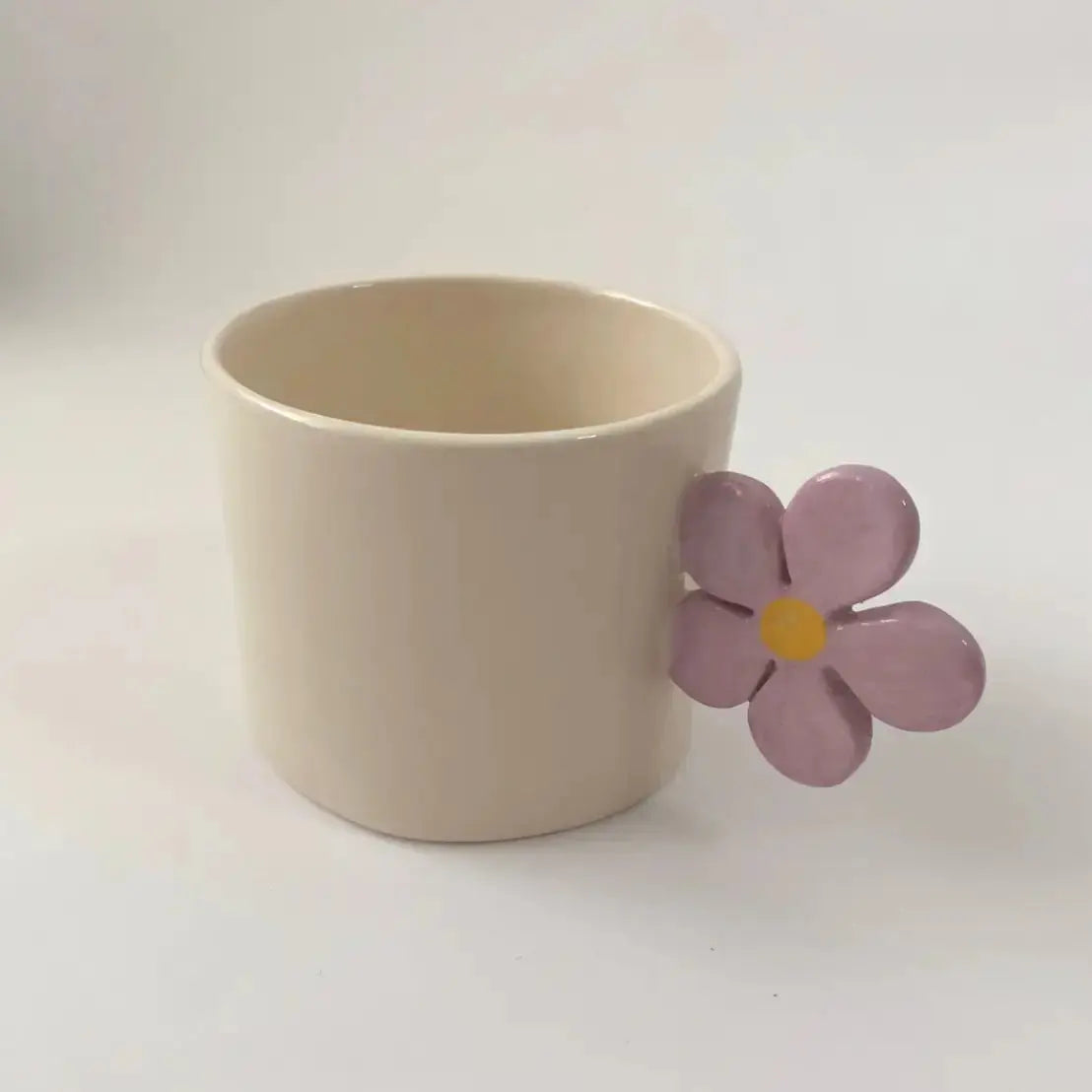 Tasse céramique - fleur Pipa and happy