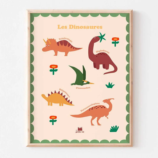 Affiche DINOSAURES