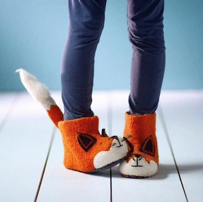 Chaussons enfant - Renard