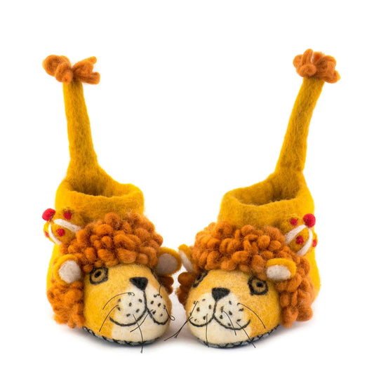 Chaussons enfant - Lion Sew Heart Felt