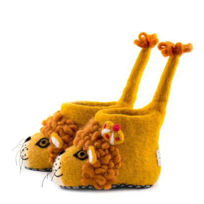 Chaussons enfant - Lion Sew Heart Felt