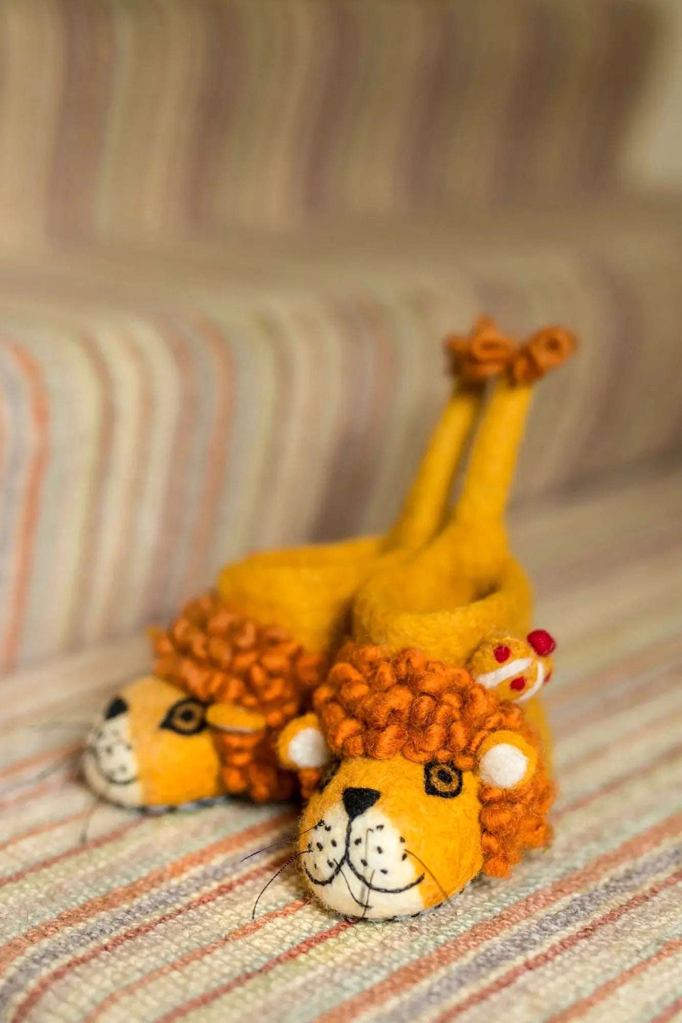 Chaussons enfant - Lion Sew Heart Felt
