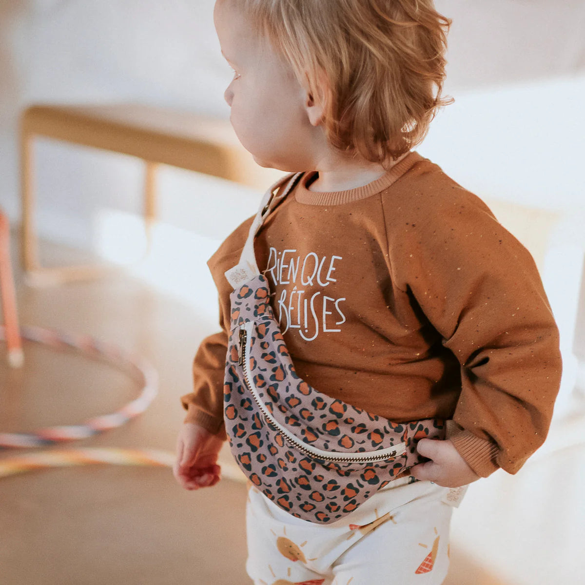 Sac banane enfant - Léopard